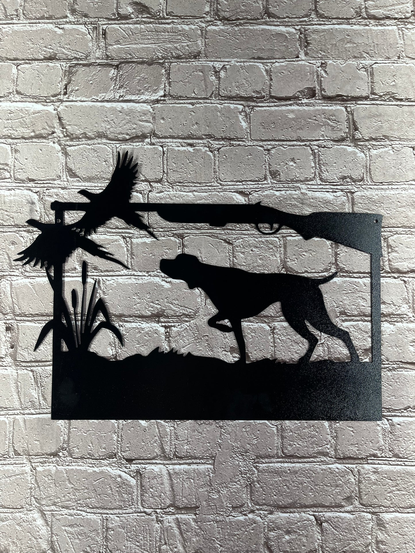 Hunting Dog and Pheasants