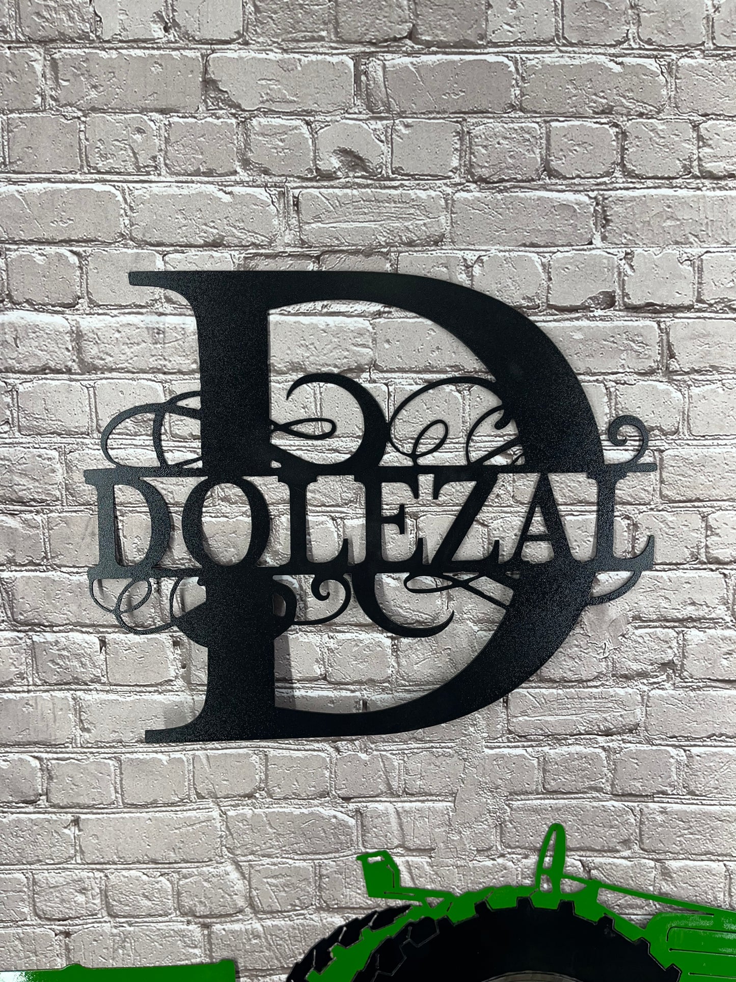 D- Monogram with Name