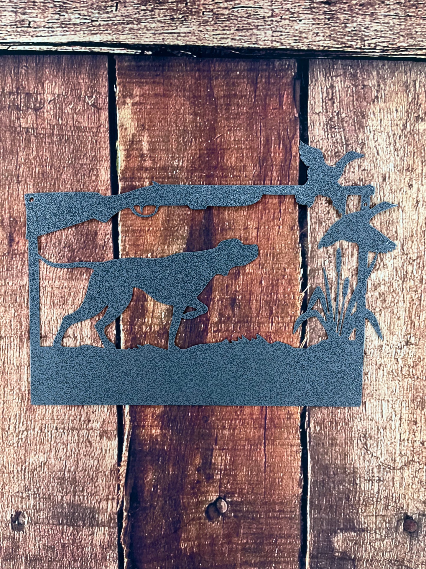 Hunting Dog & Ducks