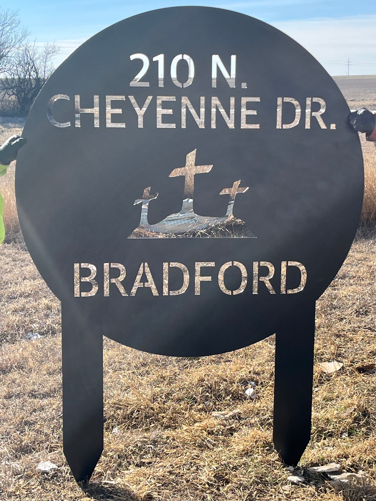 Custom Address sign