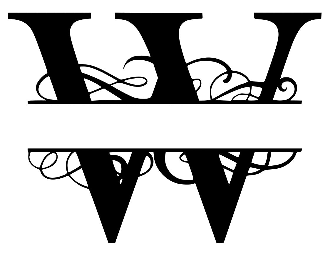 W- Monogram with Name