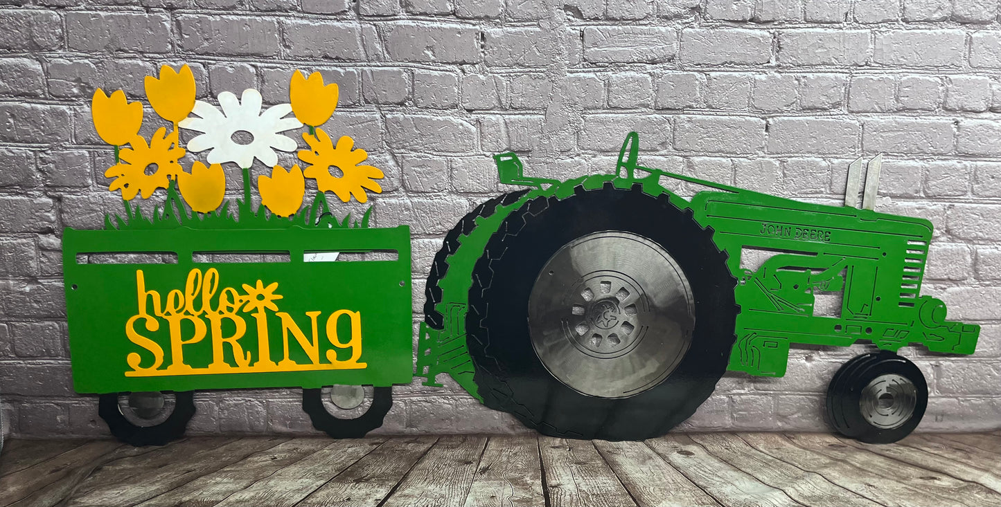 Tractor and Trailer with magnetic add-ons (24” truck add-ons)