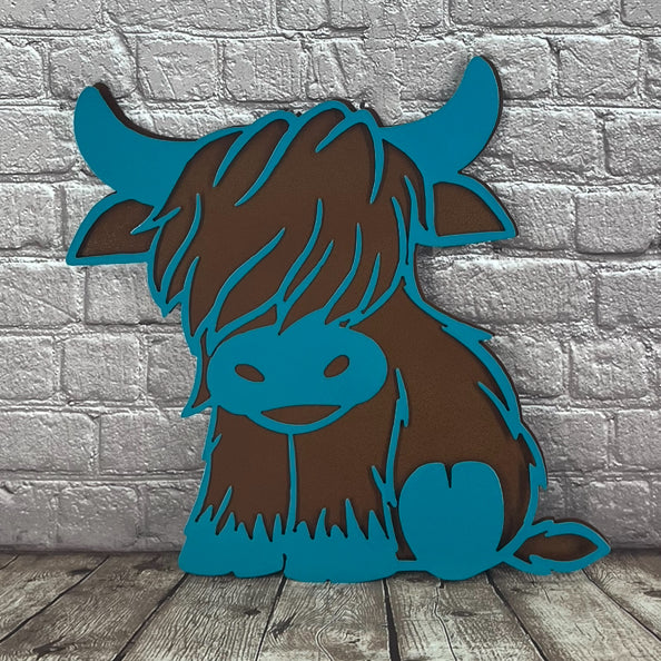 Highland Calf 36” vintage truck