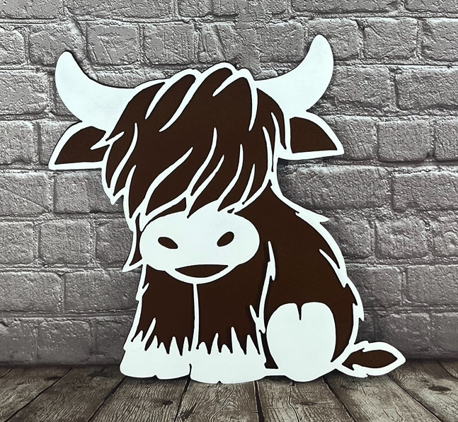 Highland Calf 36” vintage truck