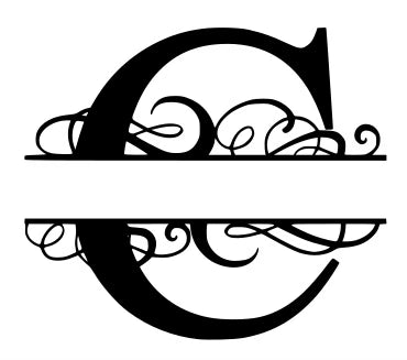 C- Monogram with name