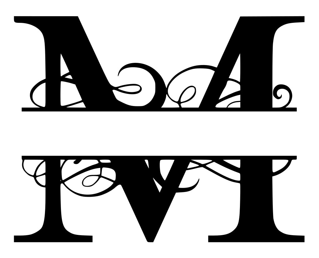 M-Monogram with Name