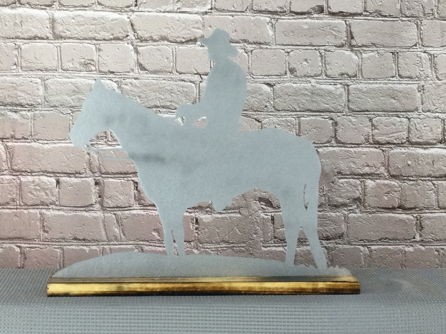 Cowboy on the horse