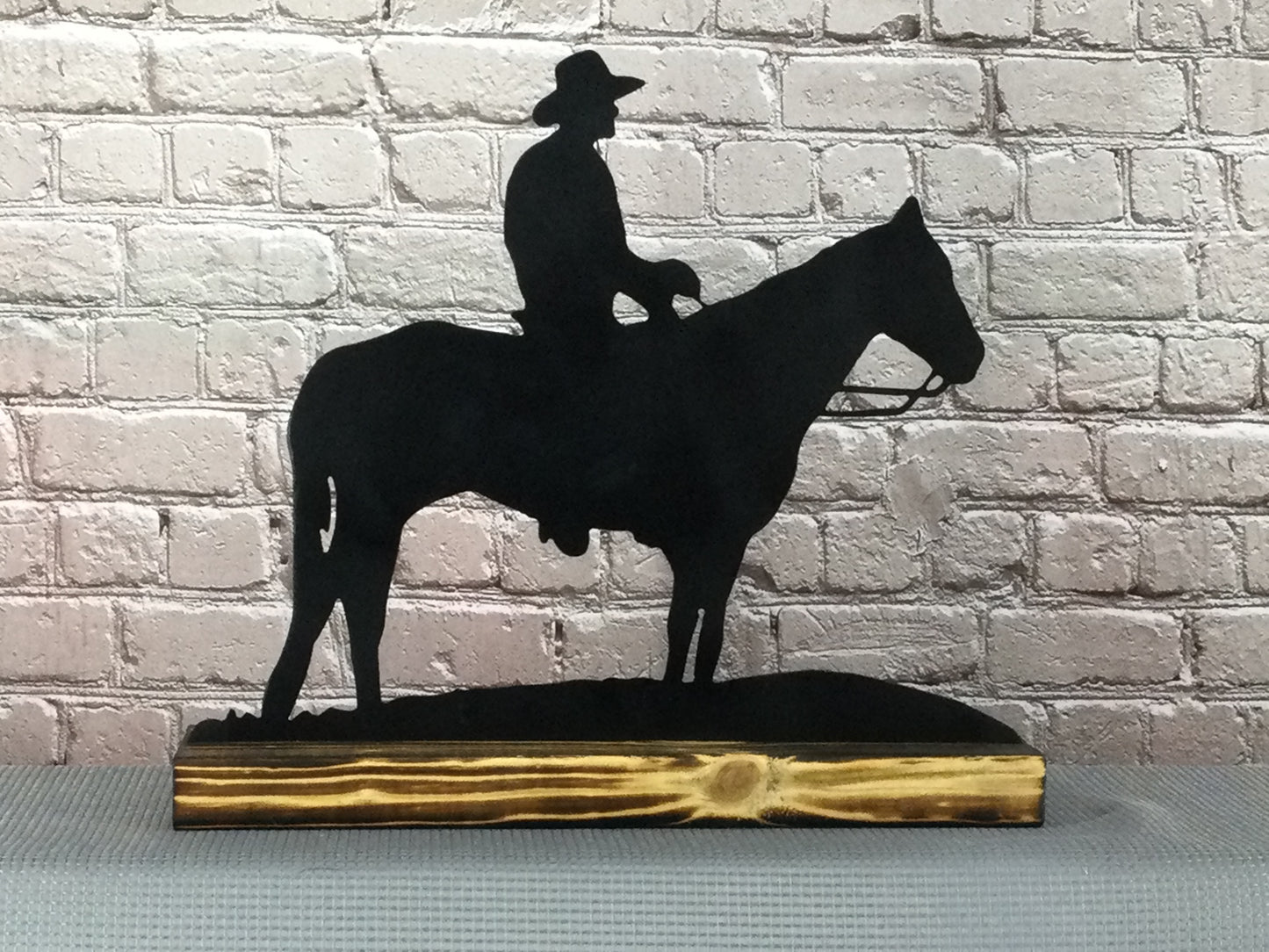 Cowboy on the horse