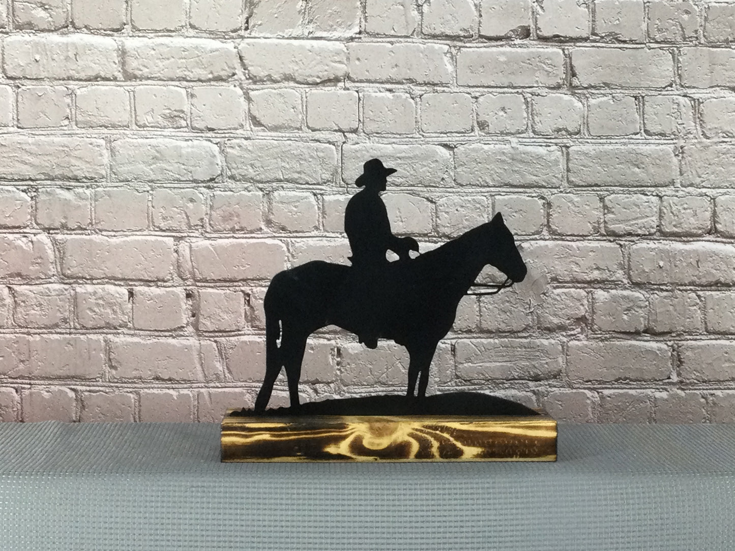 Cowboy on the horse