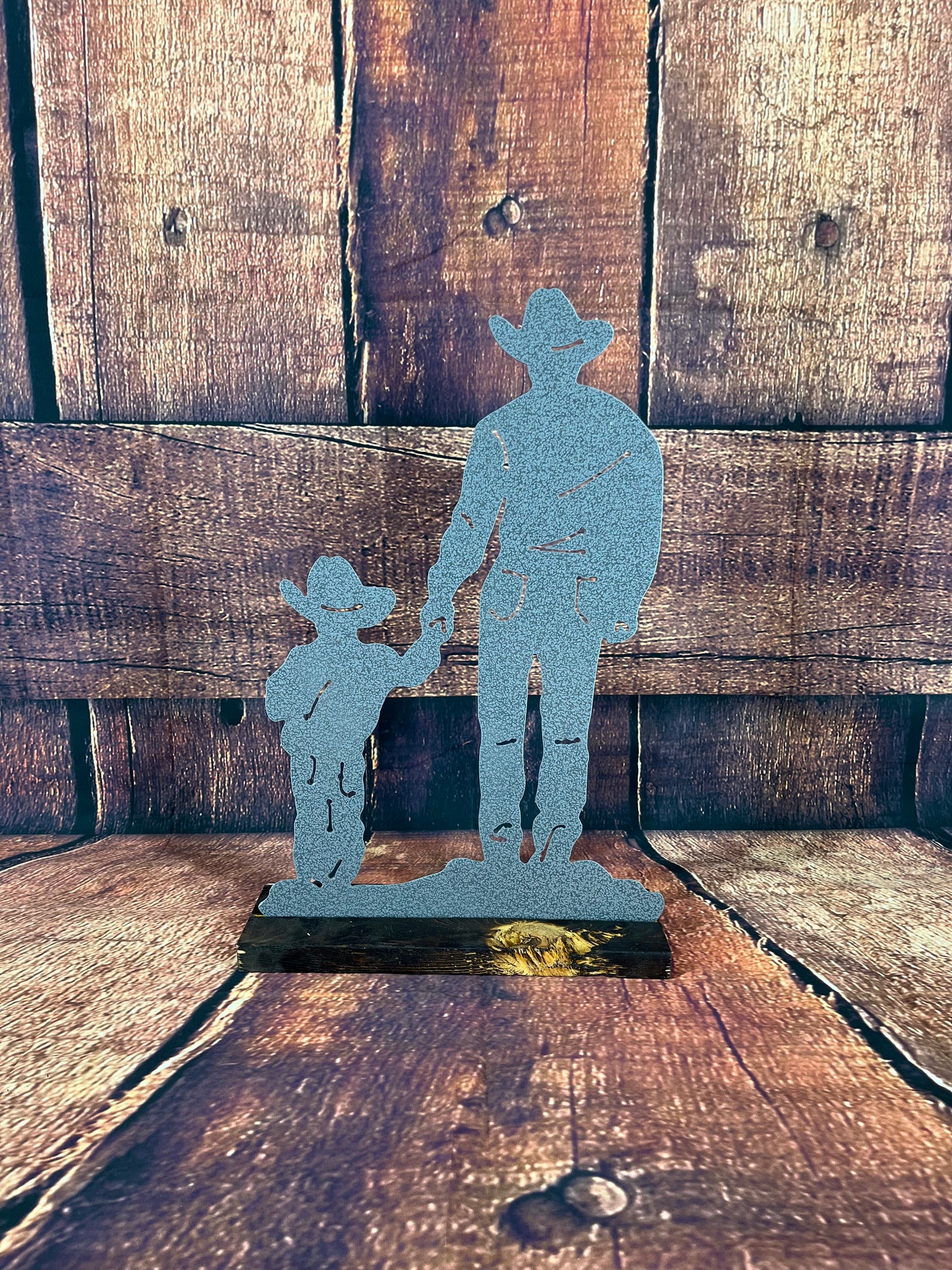 Cowboy Father & Son