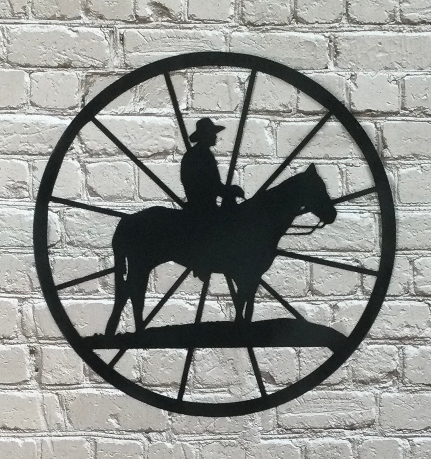 Cowboy Wagon Wheel