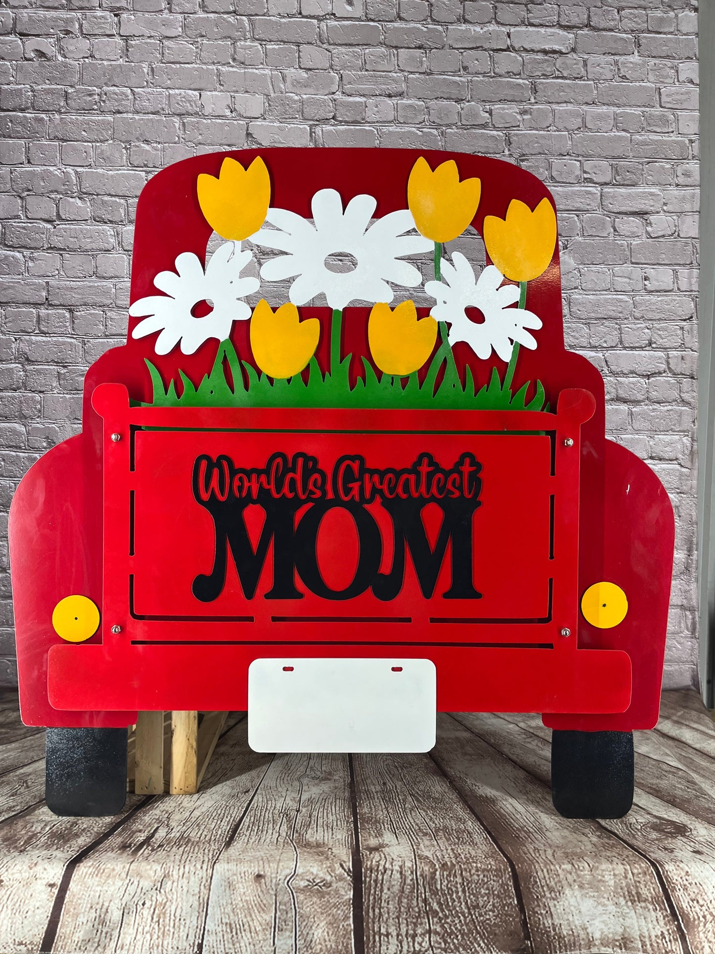 Flowers 24” Vintage Truck