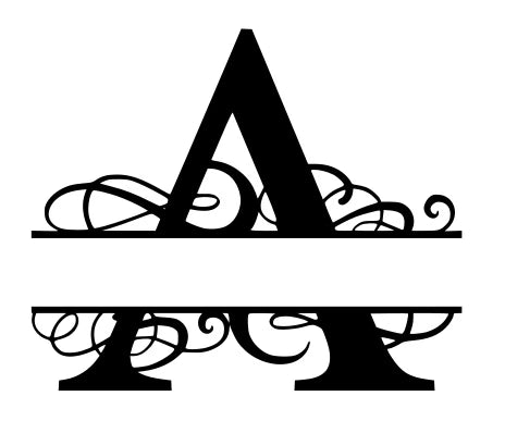 A- Monogram with Name