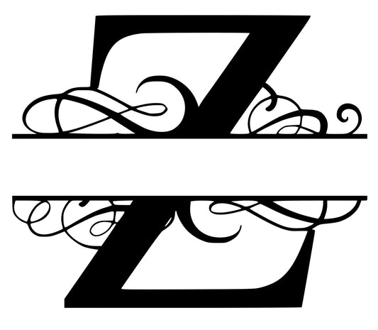 Z- Monogram with Name