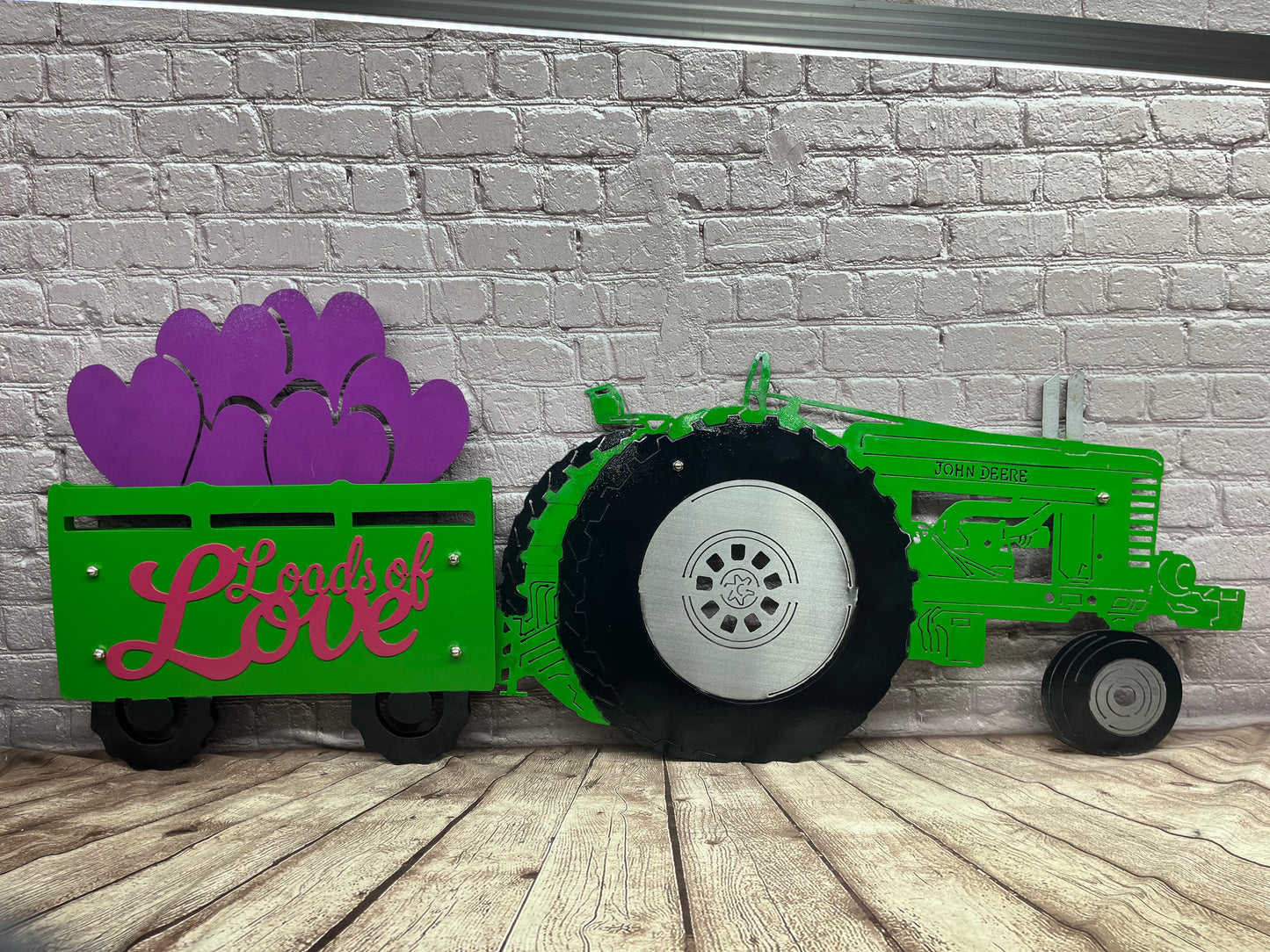 Tractor and Trailer with magnetic add-ons (24” truck add-ons)