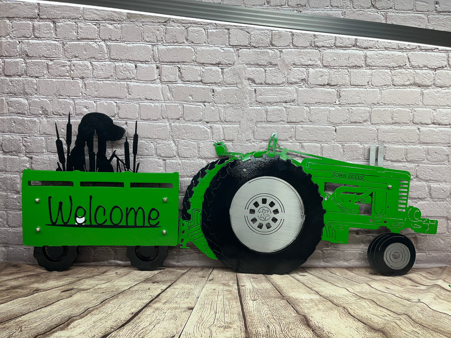 Tractor and Trailer with magnetic add-ons (24” truck add-ons)