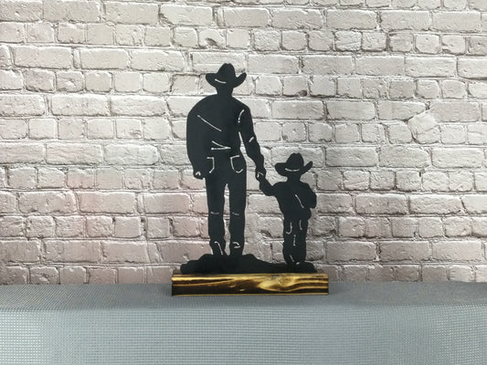 Cowboy Father & Son